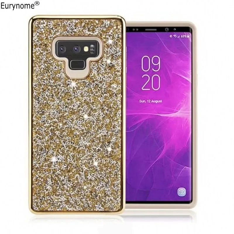 

Luxury Glitter Case for Samsung Galaxy Note 9 Cover 2 in 1 Plastic Shockproof Anti-skid Cover for Samsung Galaxy Note 9 Note9