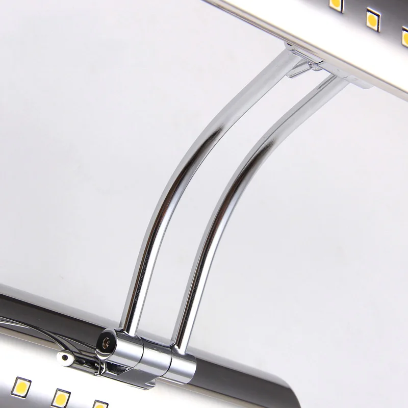Популярный светильник-Зеркало для ванной 550 мм, 110 В/240 в, 7 Вт, настенный светильник для спальни с переключателем на стол, пианино