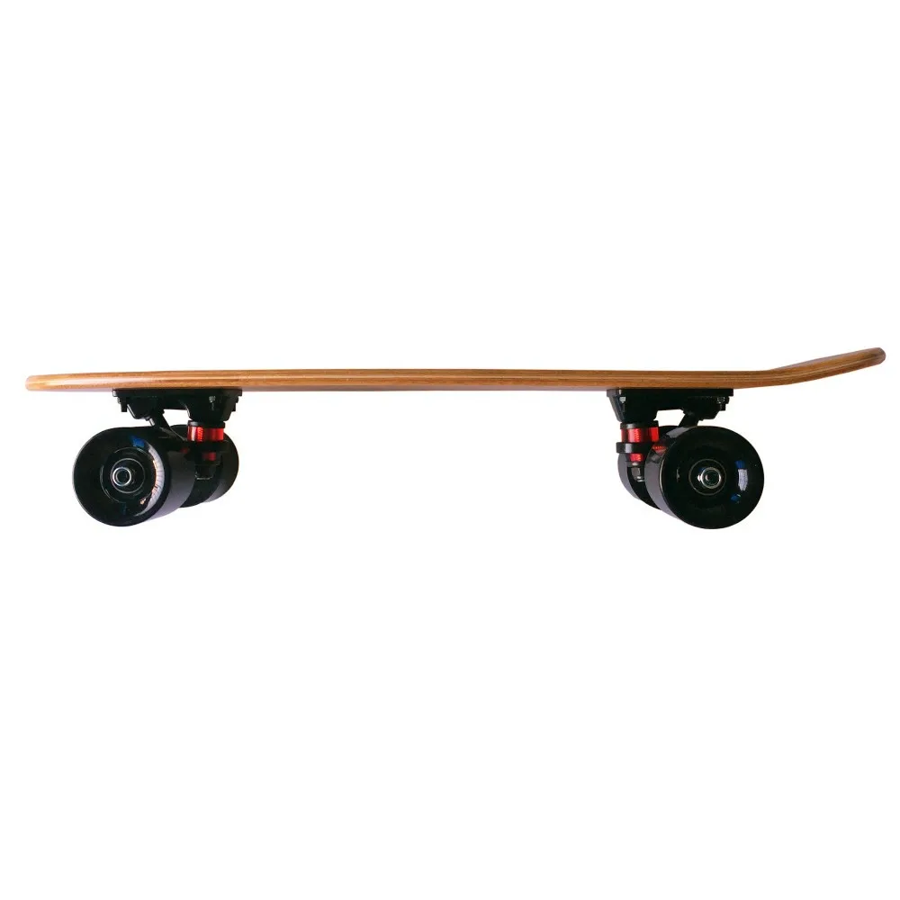 22 X 6 inch Mini Cruiser Maple Bamboo Skateboards Retro Longboard Standard  Bamboo Peny Skate Board