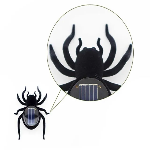 Children Toy Plastic Solar Power Ant Cockroach Spider Tortoise Crab Butterfly Insect Teaching Kid Toy Gift на солнечных батареях 3