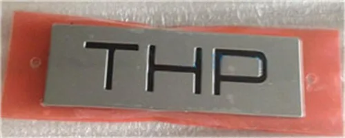 

For Peugeot 2008/3008 silvery decorate Car tail THP emblem FREE SHIPPING