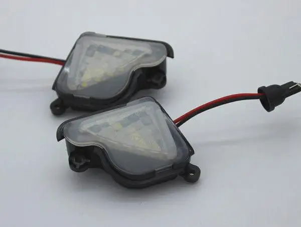 2x светодиодная подсветильник КА для бокового зеркала skoda Octavia Mk3 5E 2012 2017|puddle lights|error