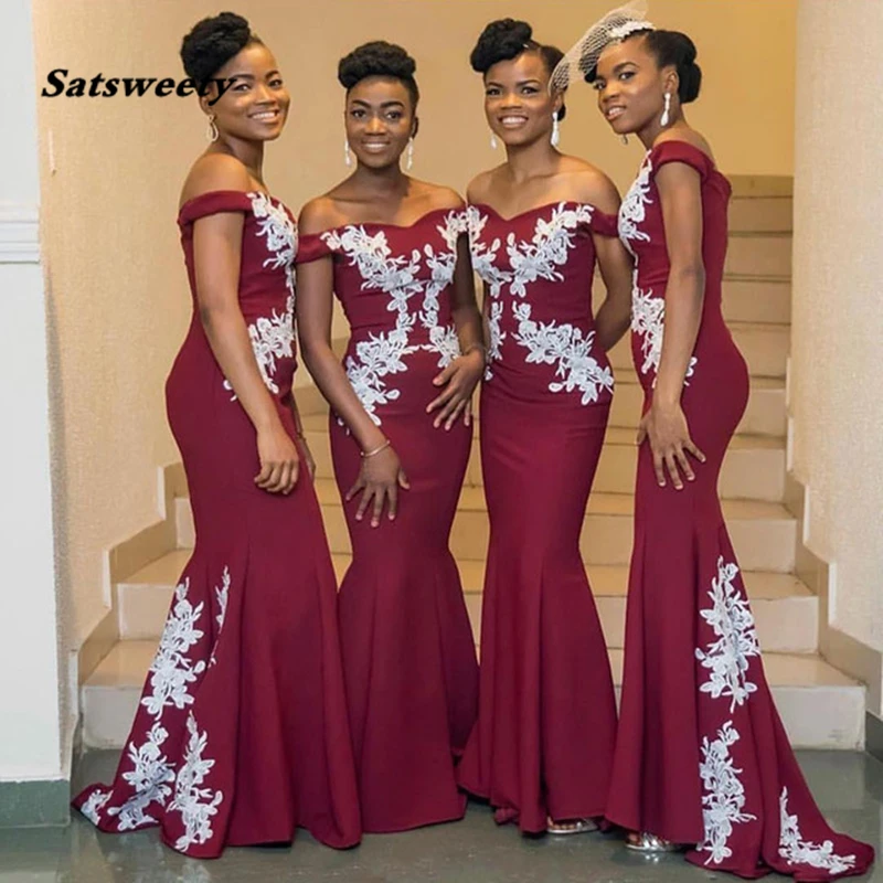 Burgundy-Mermaid-Evening-Gowns-Off-The-Shoulder-Appliques-Satin-Floor-Length-African-Nigerian-Prom-Gowns-Formal.jpg_640x640