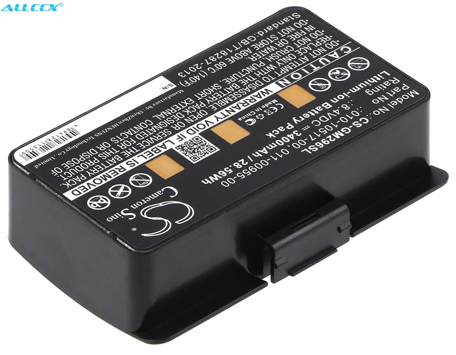 Аккумулятор Cameron Sino 3400mAh 011-00955-00 для Garmin emm478, gpscap 276, 276c, 296376, 376C, 378396478495496, GPSMAP478