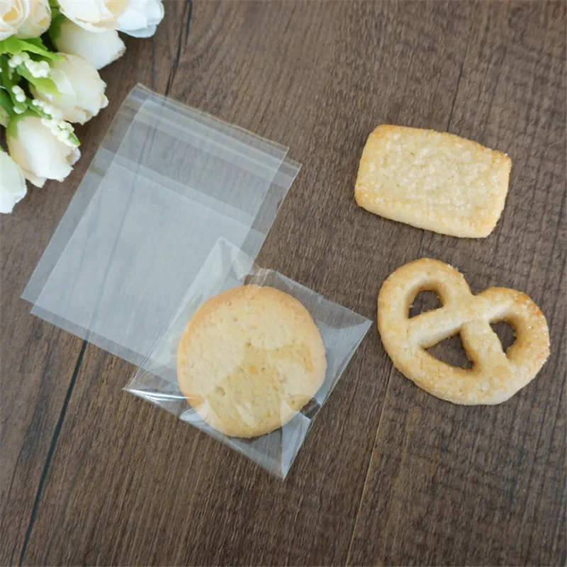 100 шт. прозрачные пакеты для печенья и конфет|bag wedding|bag biscuitbag bag |