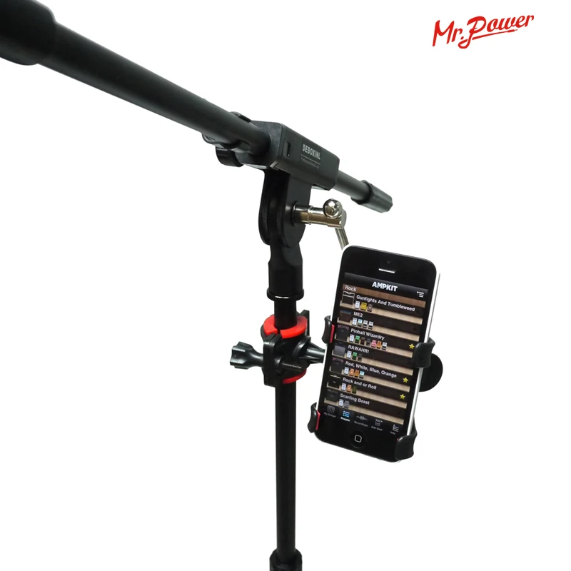 Universal Microphone Mic Stand font b Phone b font Holder for iPhone Samsung Smart font b