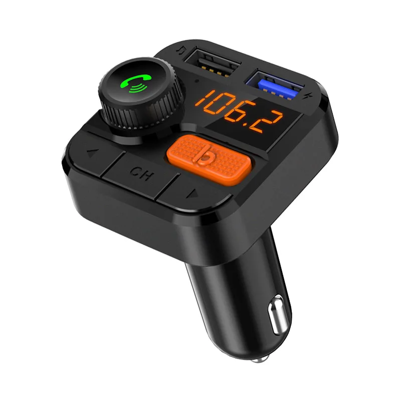 FM трансмиттер JaJaBor Bluetooth 5 0 Carkit Handsfree модулятор 3.4A автомобильное зарядное