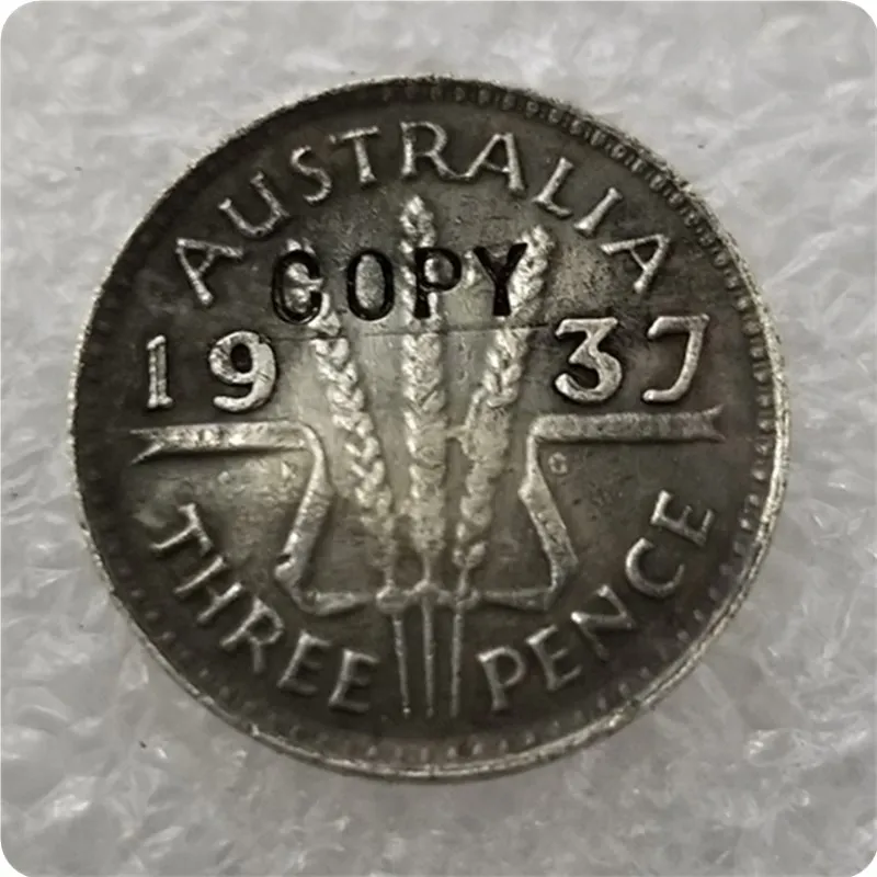 1937-C Австралийский Threepence