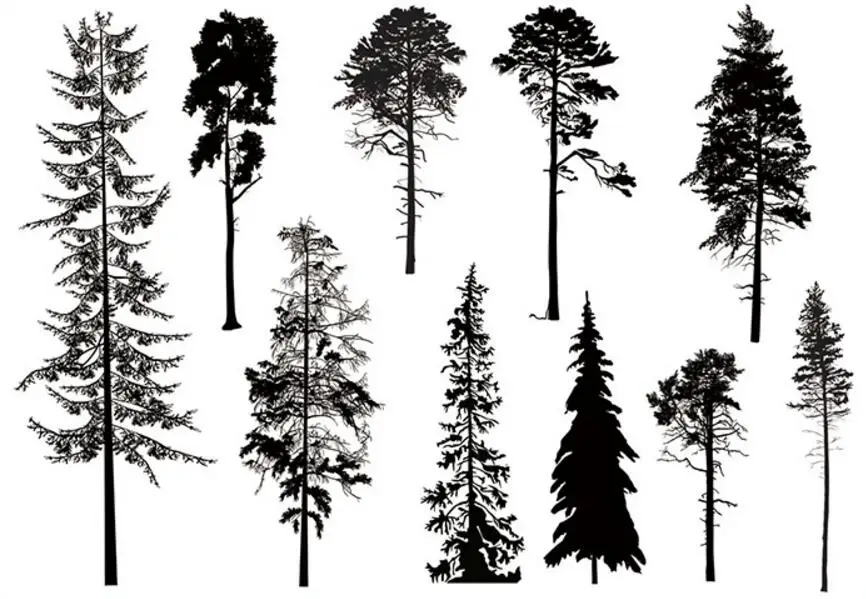 

Tree Transparent Clear Silicone Stamp/Seal for DIY scrapbooking/photo album Decorative clear stamp A1139