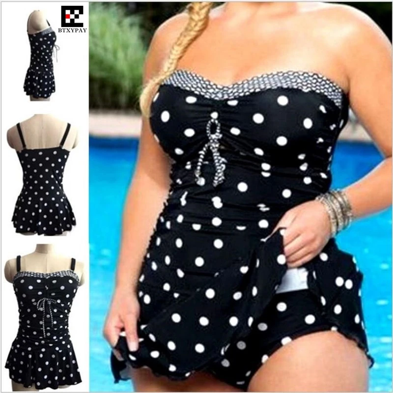 Buy Large Size Female Swimsuit Plus Fertilizer Women