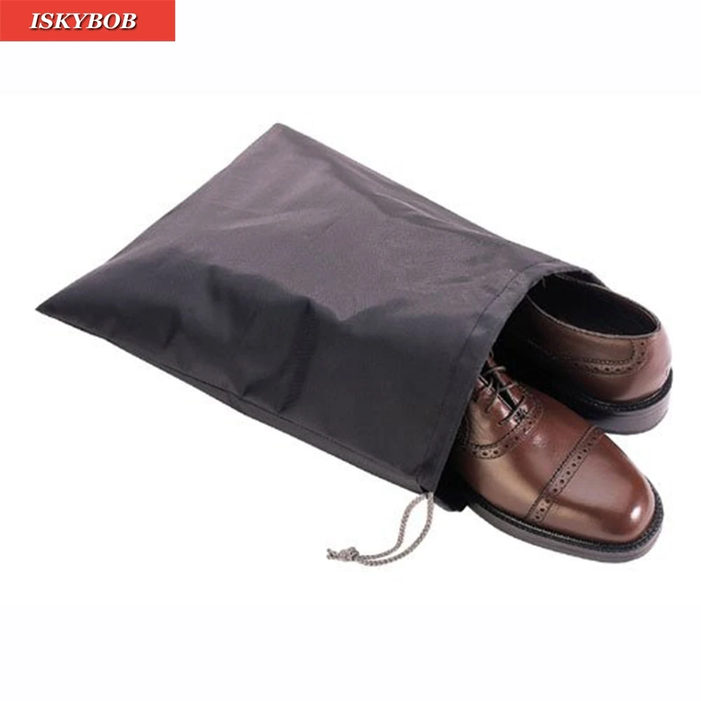 Shoe Travel Pouch Portable Drawstring Storage Bag Organize Water Repellent Nylonin Storage Bags