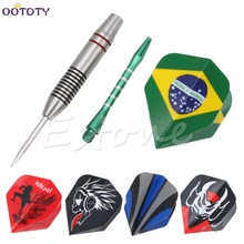 3 шт стальных наконечников дротиков из нержавеющей стали с алюминиевыми алюминиевые валы