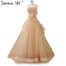Strapless Sexy Fashion Mermaid Wedding Dresses 2017 Sleeveless Flowers Tiered Bridal Gown Robe De Mariee Real Photo