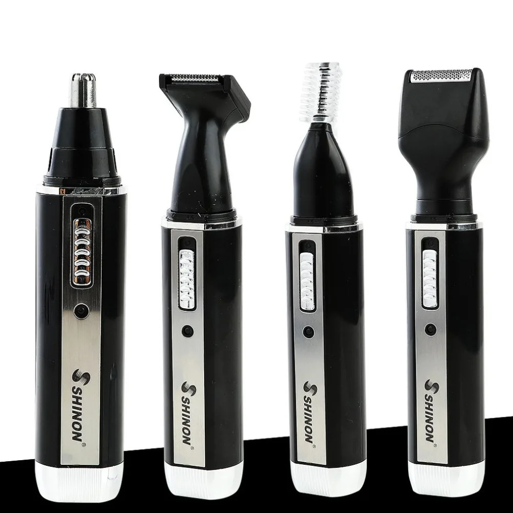 

SHINON SH-2051 Multifunction 4 In 1 Electric Ear Nose Trimmer Rechargeable Portable Hair Clipper Shaver Beard Eyebrow Trimmer