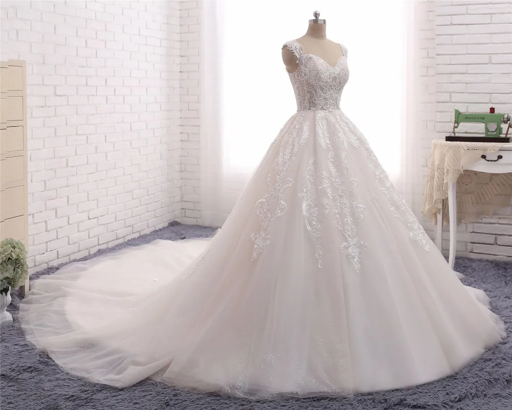 Бальное платье принцессы свадебные платья Vestido de Noiva 2017 женское свадебное из