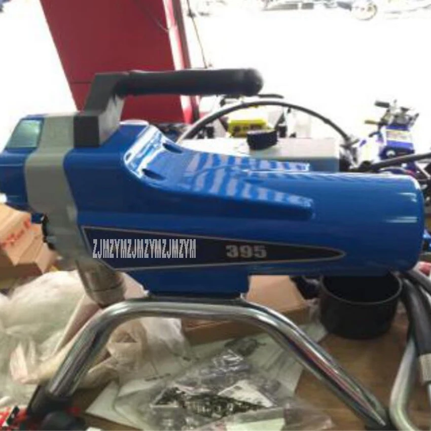 

395 Electric airless painting machine 2200W 2.1L/min Plunger Type High-pressure airless spraying latex paint spray machine