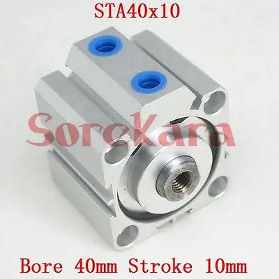 

STA40x10 Compact Cylinder Single Acting Pull Bore 40mm Stroke 10mm STA40-10