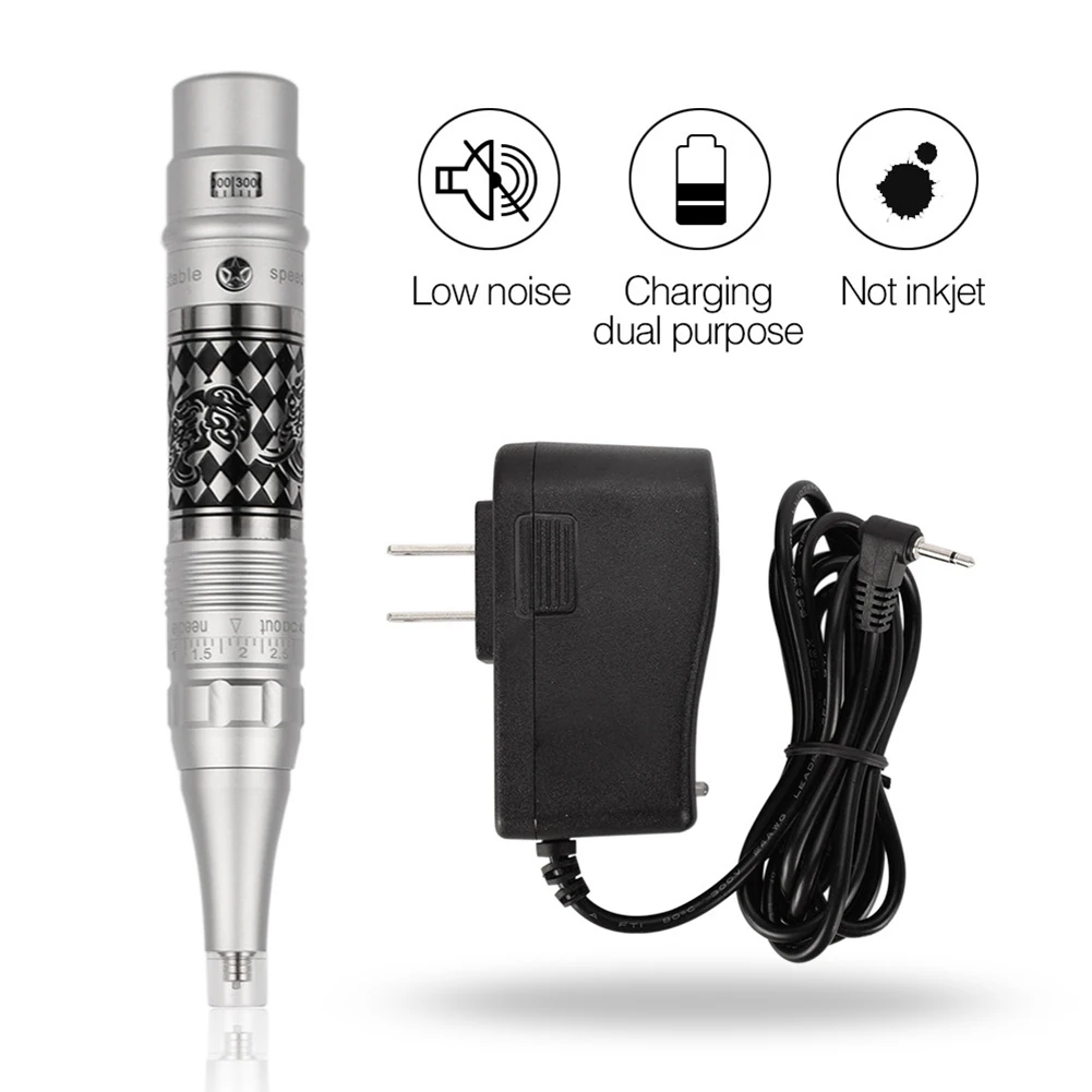 

Permanent Makeup Machine Professional Eyebrow lip Tattoo kit with 3 Biomaser Cartridge 3D Microblade Tattoo YF2019