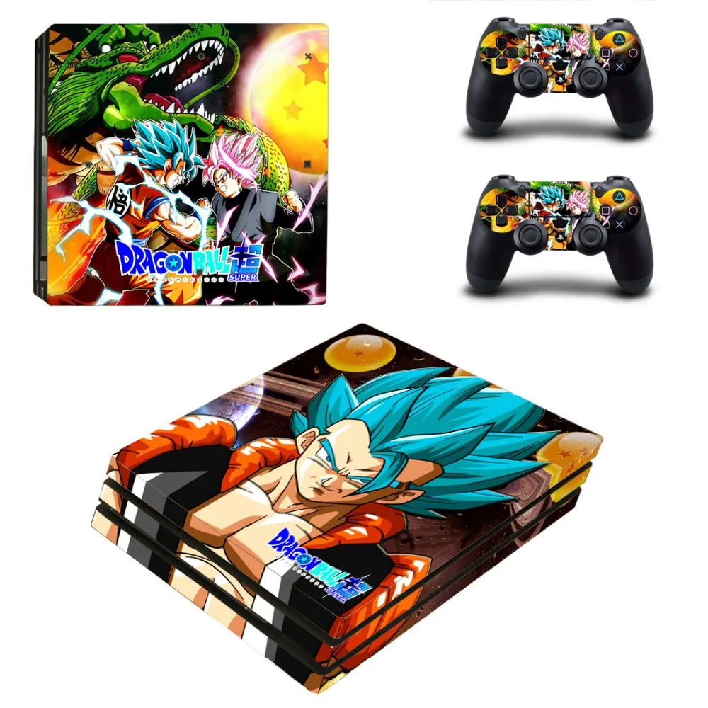 Горячая Игра Dragon Ball Супер виниловый PS4 Pro стикер кожи для Sony PlayStation 4 Консоль 2