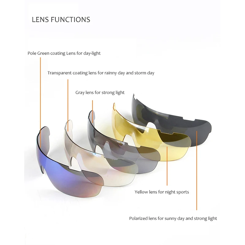 Поляризованные велосипедные солнцезащитные очки TR90 с 5 линзами, солнечные очки для шоссейного велоспорта, спортивные очки для верховой езды, велосипедные очки с оптической оправой черного цвета