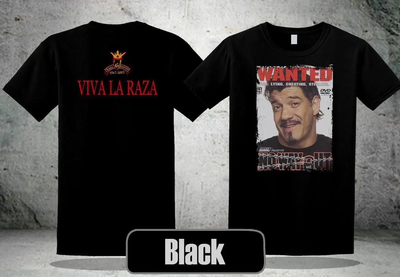 Новая мужская футболка Eddie Guerrero черно-белая классная повседневная унисекс новая