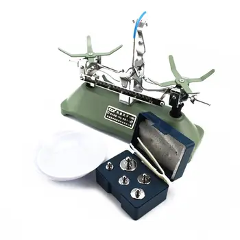 

100g/0.1g Lab Balance Pallet Balance Plate Rack Scales Mechanical Acales Students Scales with Code for Science Experiment Learn