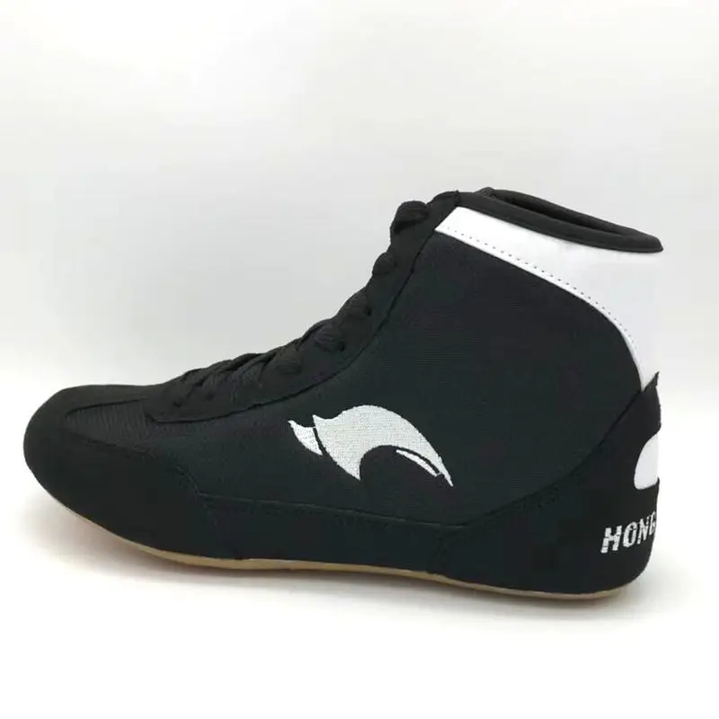 Professional Boxing Wrestling Shoes Rubber Outsole Breathable Combat Shoe  Sneakers Scarpe Boxe Uomo Size 35-46 - Taekwondo Shoes - AliExpress