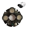 Luz infrarroja led infrarroja de 3 filas MOOL, placa LED IR de 3x para cámaras CCTV, Visión Nocturna (diámetro de 53mm) ► Foto 2/6