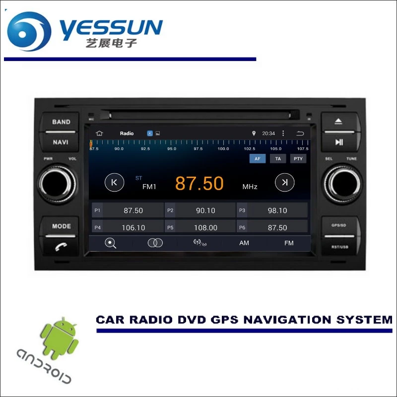 Sale YESSUN Wince / Android Car Media Navi System For Ford C-Max / Galaxy 2005~2009 CD DVD GPS Player Navi Radio Stereo HD Screen 4