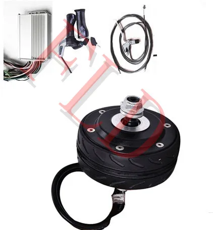 4 &quot150 W 24V двухвальный бесщеточный мотор скутера Электрический электродвигатель