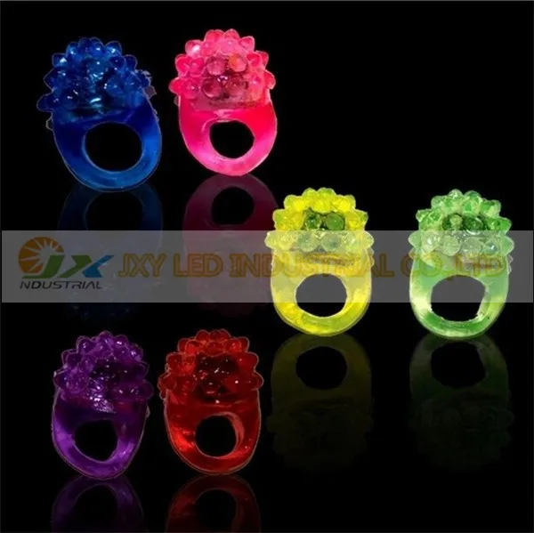 Светодиодный игрушки палец светлый цветной светодиод Light-up кольца гаджеты для вечеринки Интеллектуальная Детская игрушка для развития