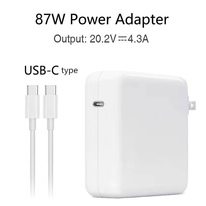 Youpin 87W 20 2V 4 3A USB C Power Adapter Type C PD Charger For Latest