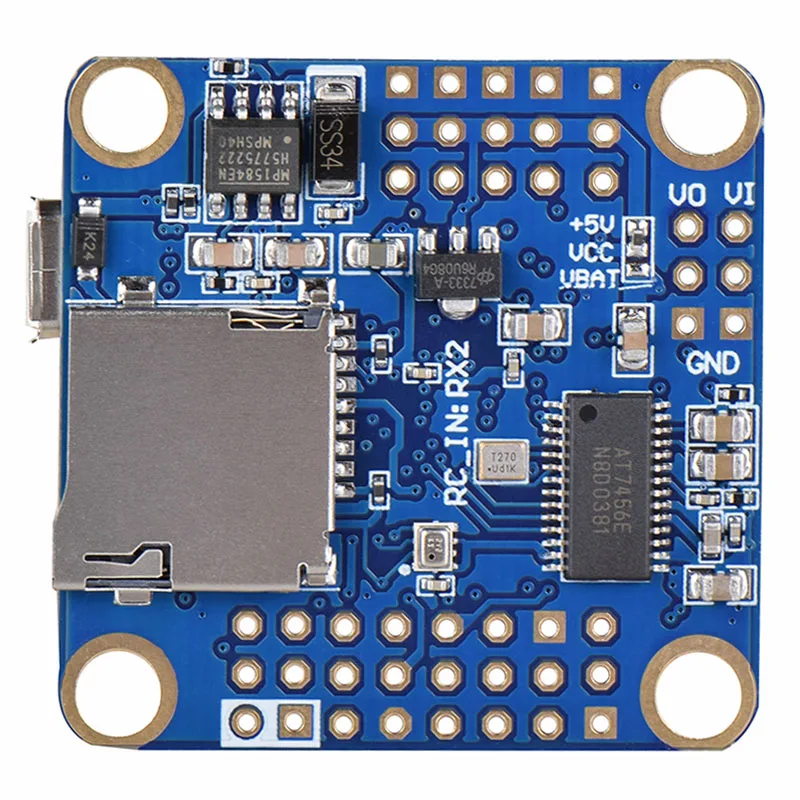 Billige F722 F7 Flight Controller Mit OSD Barometer Für RC Drone Unterstützung SD Karte Schwarz Box Fernbedienung Teile Accs spielzeug