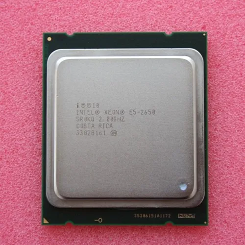 INTEL Ксеон E5-2650 SR0KQ C2 процессор 8 CORE 2,0 ГГц 20 м 8GT/s 95 Вт Процессор E5 2650