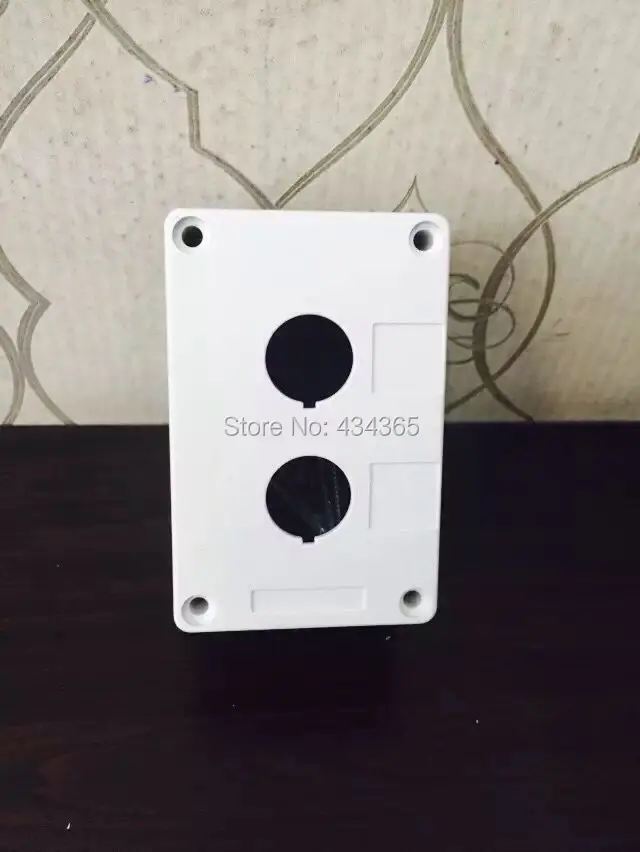 2 hole waterproof button switch box indicator lamp waterproof box