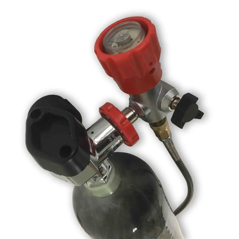 AC1217201 2.17L 4500psi Paintball Tank Air Gun Pcp Rifle Pressure For Hunting Air Tank With Valve And FillIing Station Acecare