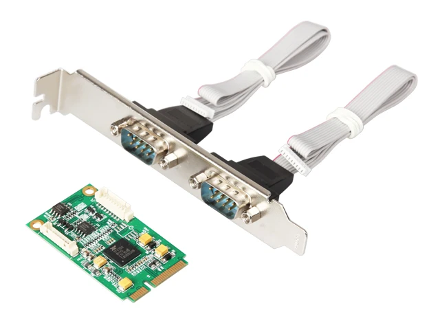 MINI PCI-E до 2 портов RS422/485 промышленная серийная карта PCIE 422 IO-mPCE352A-2S | Компьютеры и