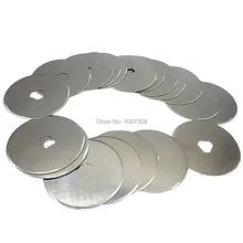 20 шт. 45 мм роторные режущие лезвия роторные режущие сменные лезвия круговое Запасное лезвие ткань для рукоделия кожа бумага швейные квилтинги комплект