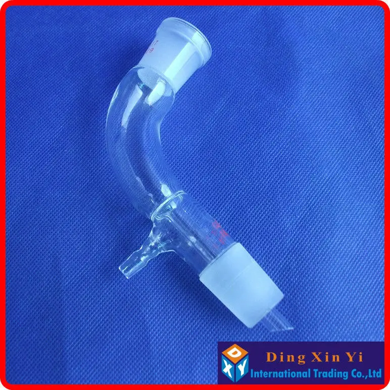 105 degree Vacuum receiving tube,Standard Ground Mouth.Standard mouth 24#*24#,Used for distillation unit