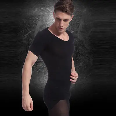 Aliexpress.com : Buy Hot Sale Men's Slim Tight Body Shaper Belly Fatty ...