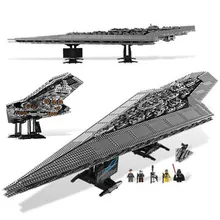Star Bricks Wars 05028 Imperial Executor Super Star Destroyer Model building Blocks Toys for Children Boy Gift Compatible 10221