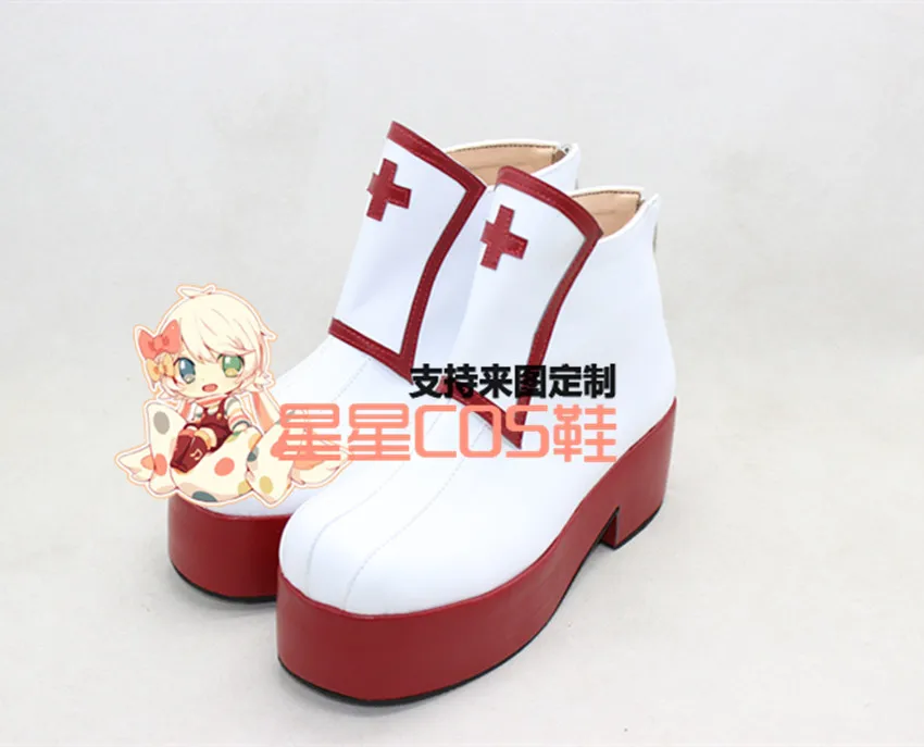 

Sword Art Online Asuna Daily Cosplay Thick Hees Shoes X002