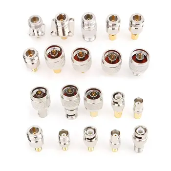 

20Pcs/Set N Type BNC TNC SMA RF Connector Adapter Kit Test Converte