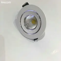 2019hot selLed прожектор Светодиодные потолочные светильники Бесплатная Cree Led 10 шт. Лот вниз мощность теплый цвет с Epistar 300-360lm высокая яркость