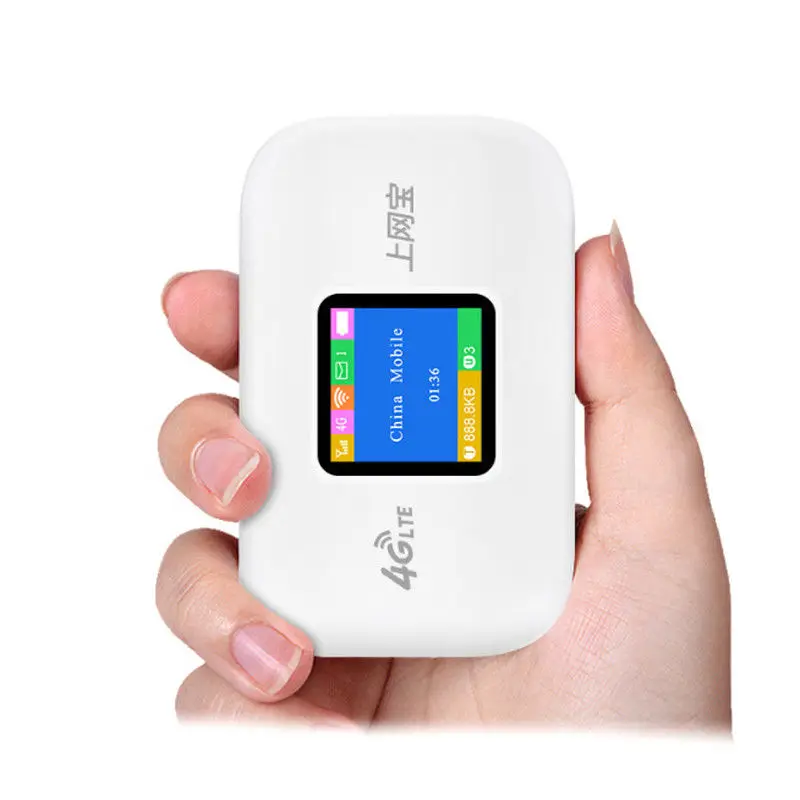 Comprar 150 Mbps 4G Lte Pocket Router Wifi móvil Wifi Hotspot inalámbrico de banda ancha Mifi desbloqueado módem Router 4G con ranura para tarjeta Sim