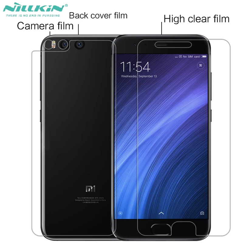 

Whole Unit Nillkin Screen Protector For Mi Note 3 Back Case Protective Film For Xiaomi Mi Note3 Note 3 Phone Film