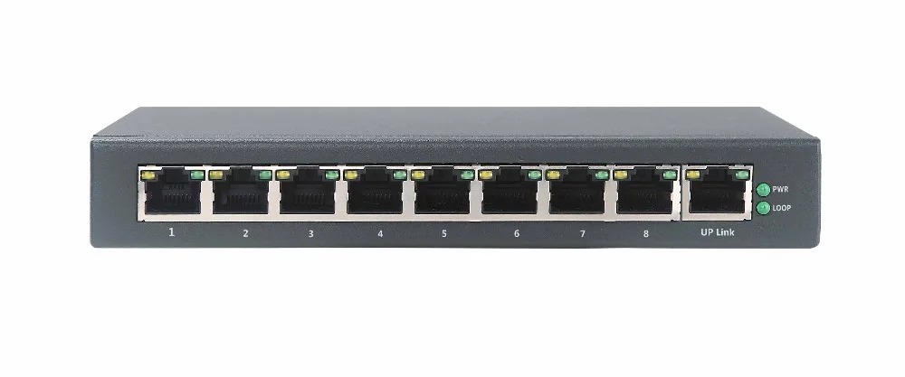 9 port 24v poe switch