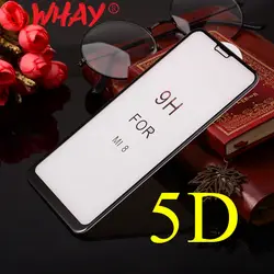 5D Стекло для Xiaomi mi A1 8 6 Стекло протектор Экран полное покрытие Xio mi 6 mi A1 mi 8 для Xiaomi mi 5X 6X mi 8 SE закаленное Стекло es