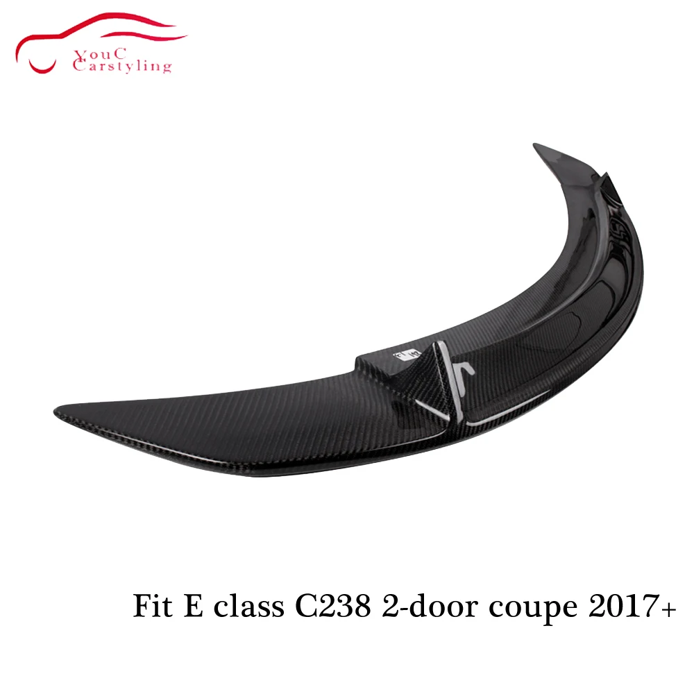 C238 задний спойлер крыло багажника для Mercedes E class W238 2 двери купе 2017 + E180 E200 E250 E300 E350