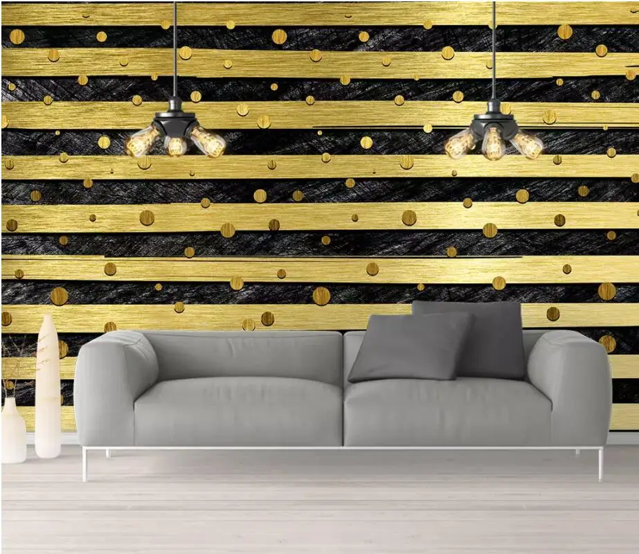 Beibehang пользовательские 3d росписи обоев домашнего декора гостиной спальня золото фольги post современного искусства рабочие росписи фона